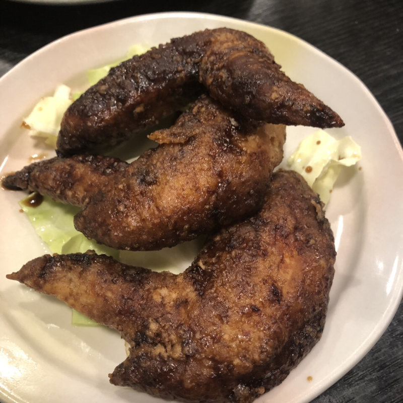 秘伝の黒手羽先(世界の山ちゃん 神田西口店)