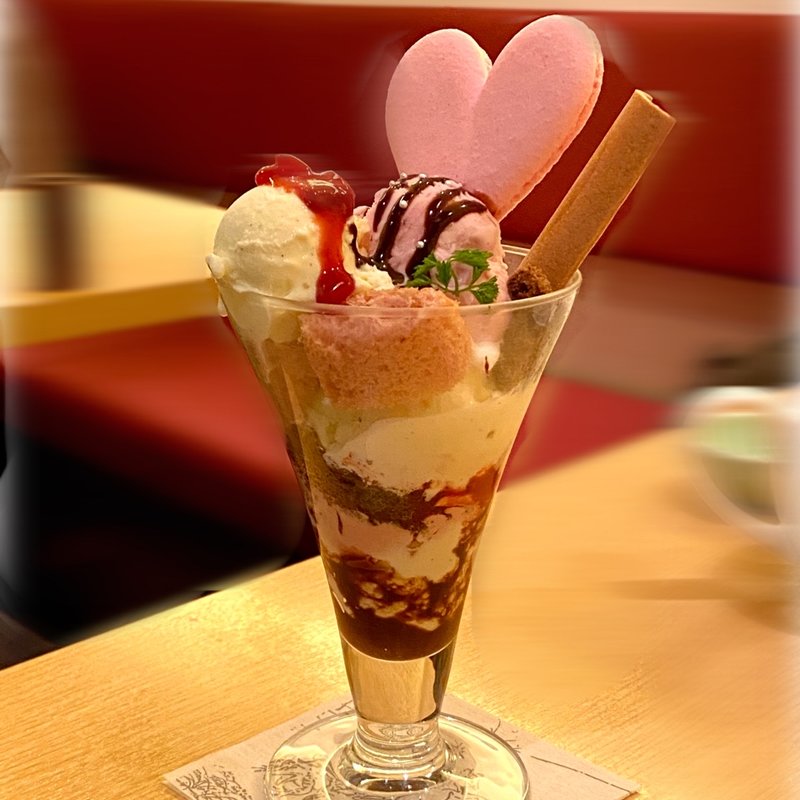 恋パフェ(本家西尾八ツ橋 祇園店 )