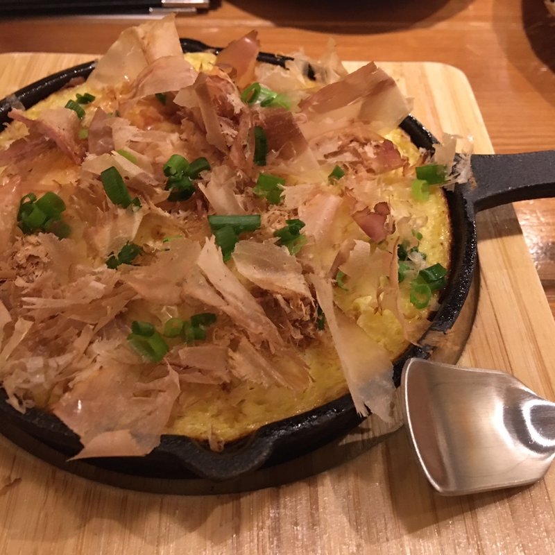 山芋鉄板焼き(佐賀 おにぎり家 酉辰)