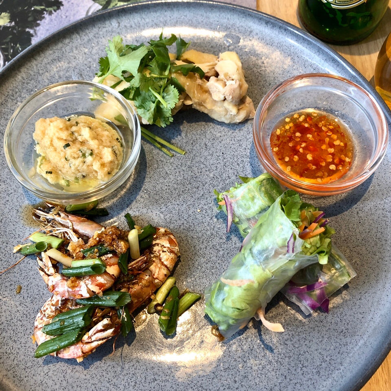 前菜3種盛り合わせ(マンゴツリービストロ JR博多シティ)