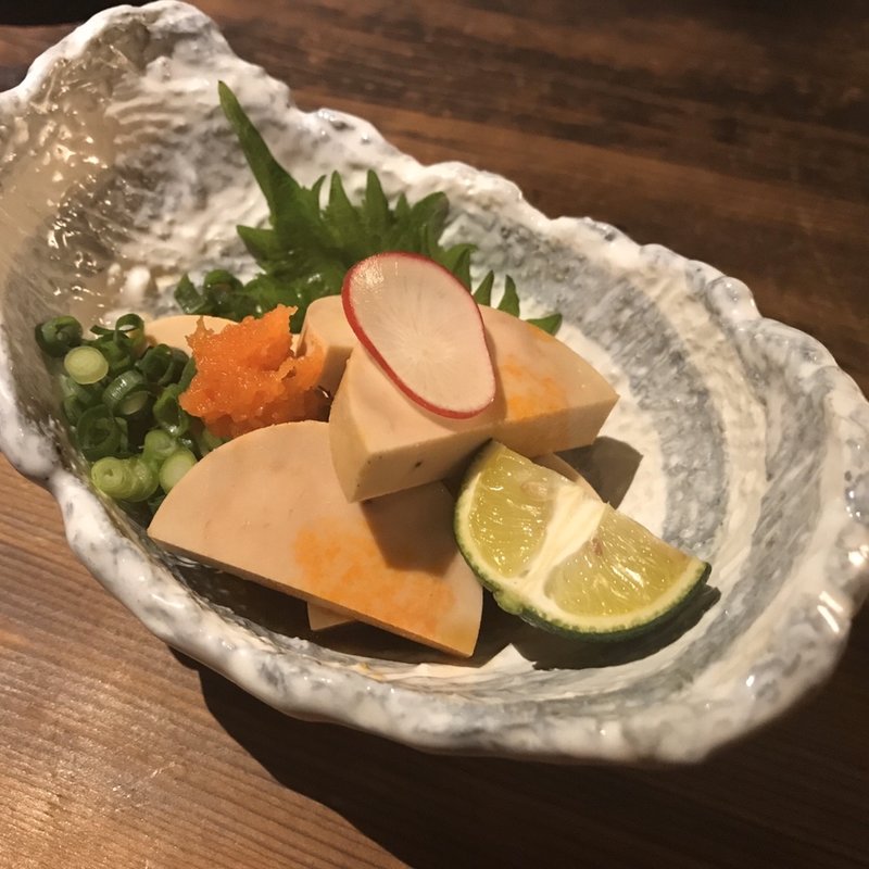 あん肝のぽん酢(旅篭)