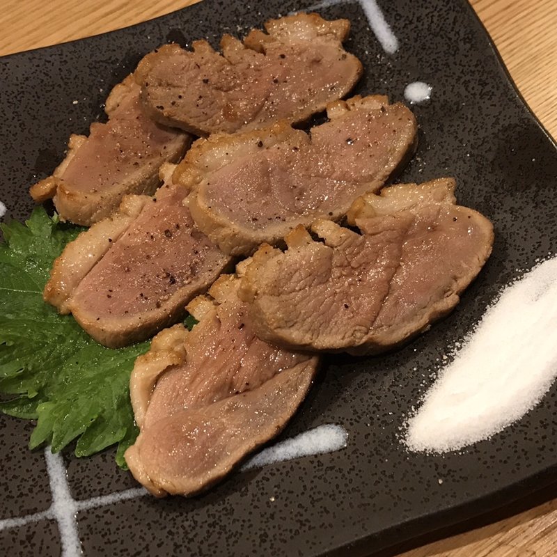 自家製鴨醤油煮(蕎麦雪屋)