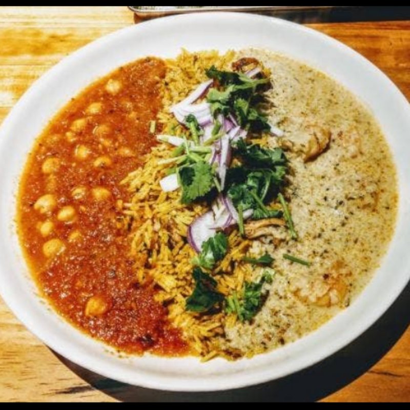 週替わり二種盛り(和レー屋 丁子 )