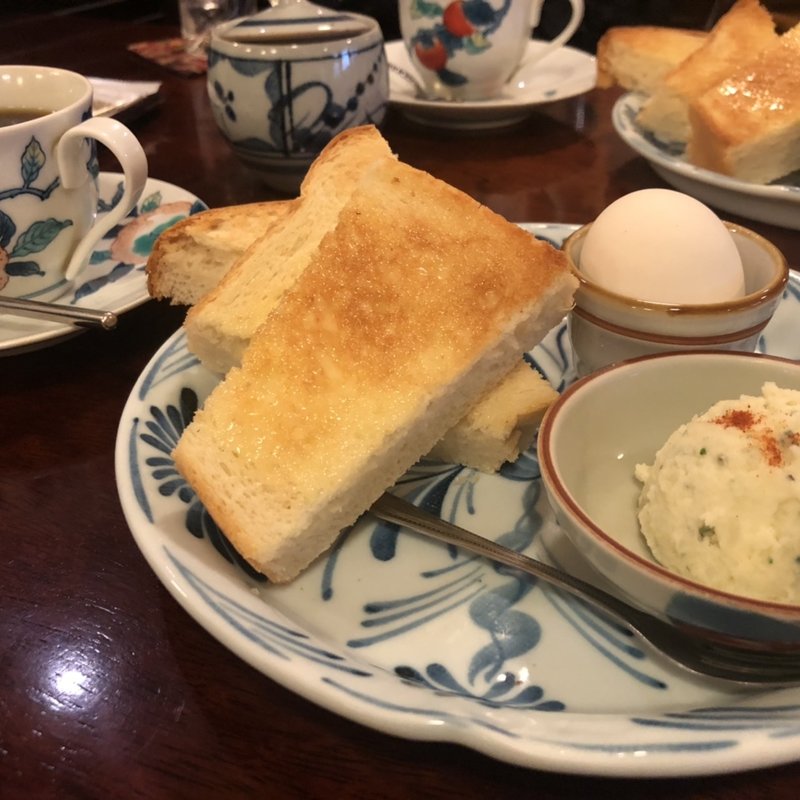 モーニングサービス(千住宿 珈琲物語)