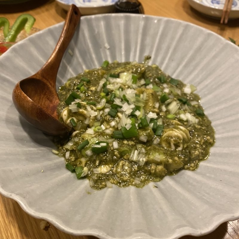 白子の麻婆豆腐(ネクストバッターズサークル)