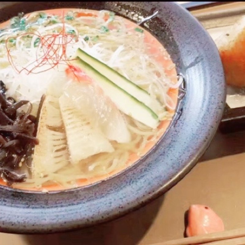 鯛らーめんセット(塩)鯛めし焼きおにぎり付(麺処 彩 （サイ）)