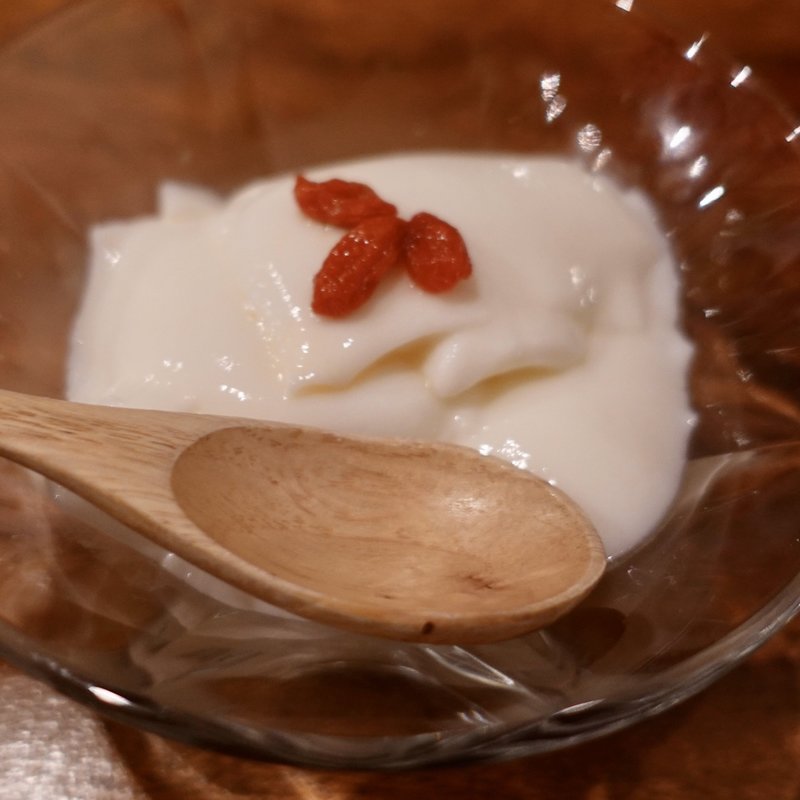 杏仁豆腐(餃子坊　豚八戒)