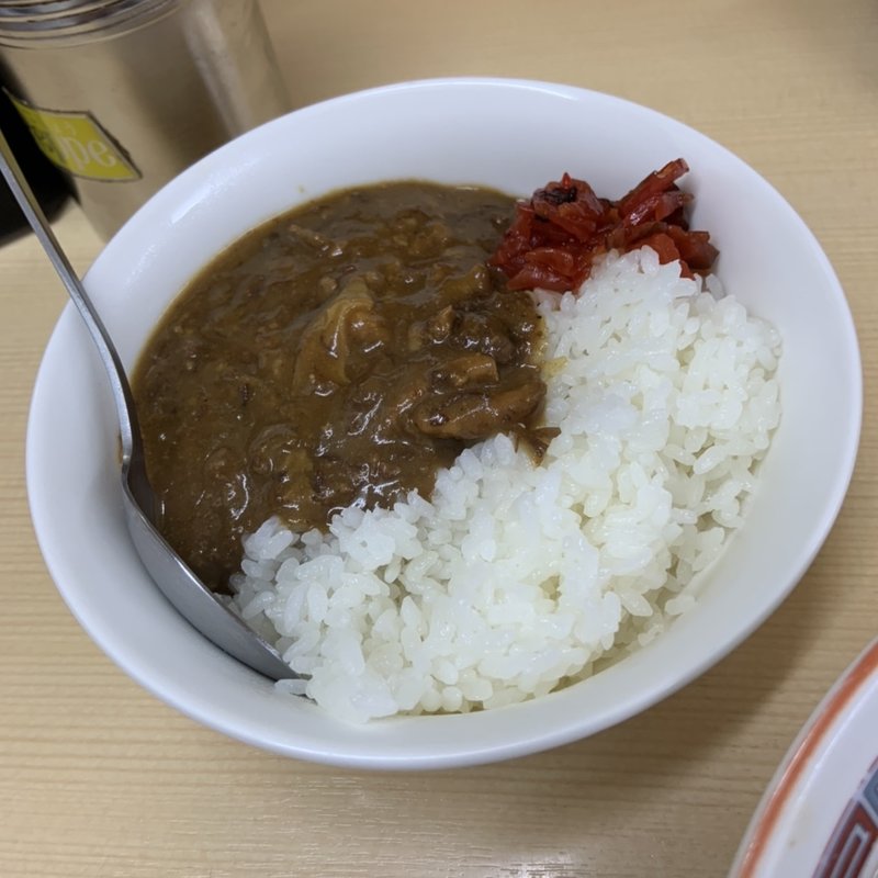 豚カレーごはん（スパイシー）(煮干鰮らーめん 圓 （エン）)
