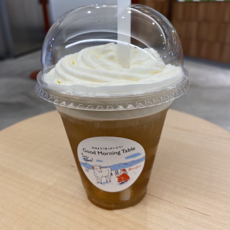 生クリームドリンク 北海道コーン茶(グッドモーニングテーブル横浜高島屋店)
