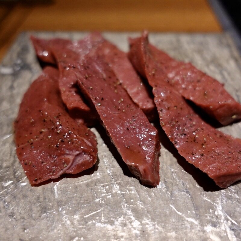 炙り焼き極上ハツ(焼肉ジャンボ 白金)