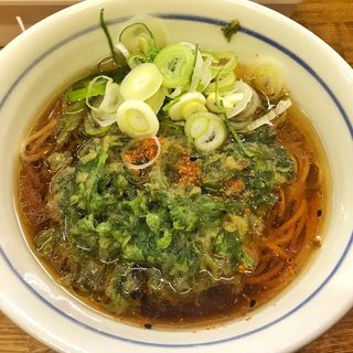 よもぎ天ぷら蕎麦(笠置そば 深川店 )