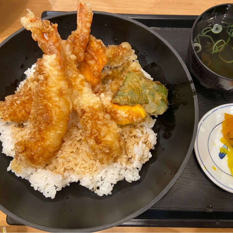 海老天丼(ウエスト 平尾店(生そば·うどん))