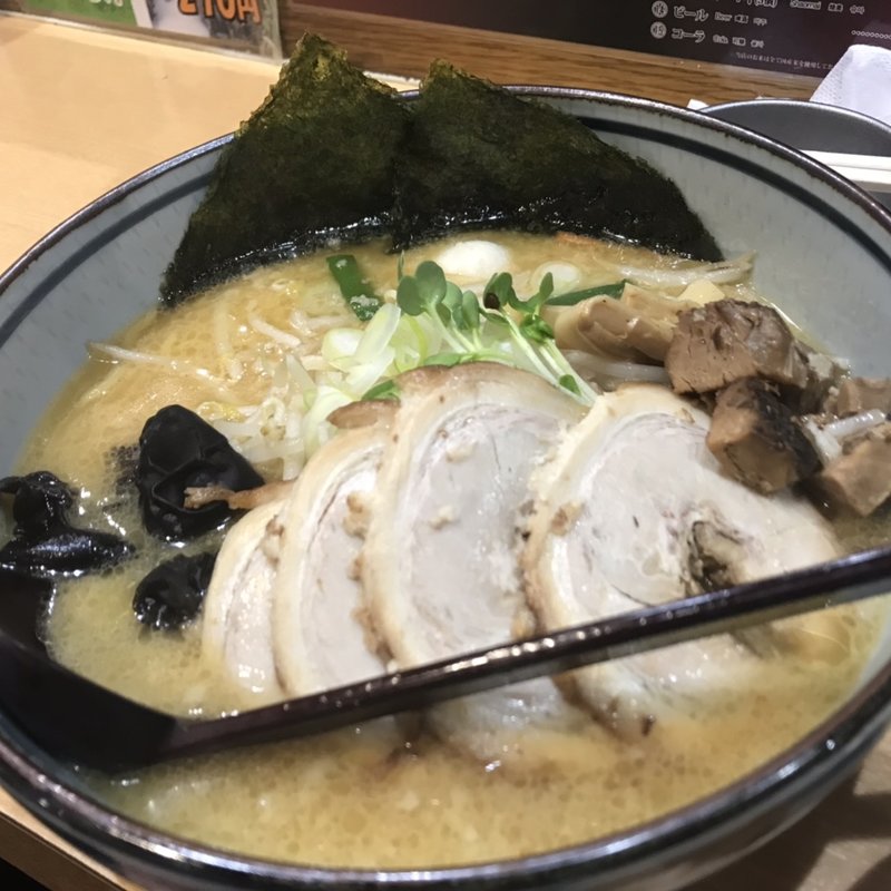塩ラーメン(白樺山荘 ラーメン横丁店)