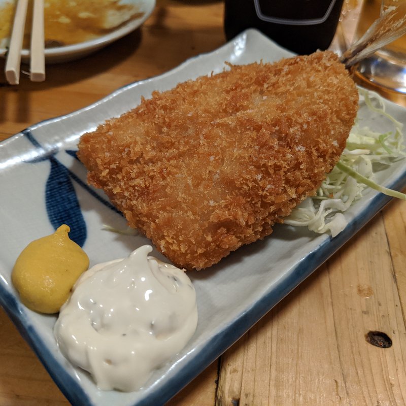 アジフライ(大衆酒場BEETLE 五反田)