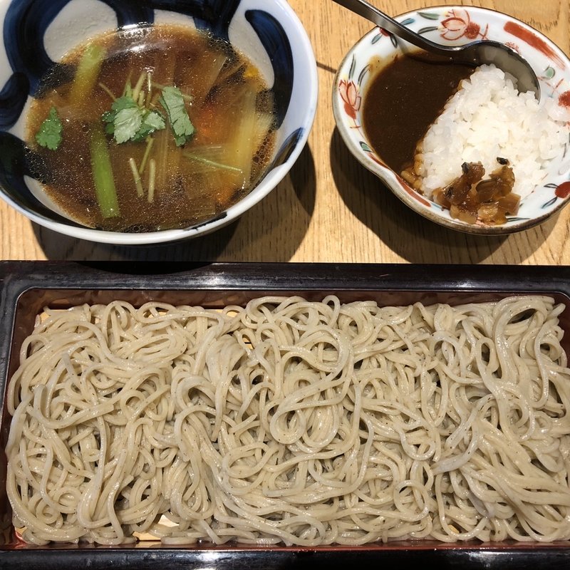 鴨せいろそば(松玄 恵比寿)