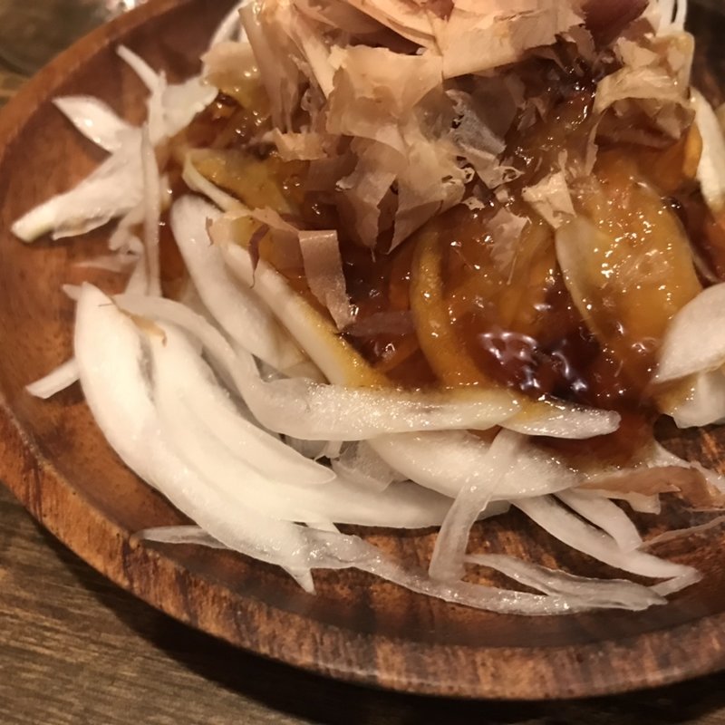 新玉ねぎスライス(肉洋食オオタケ)