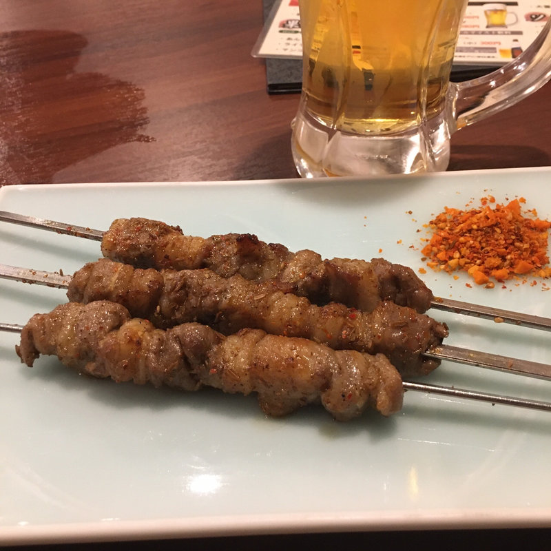 羊串ちょいのみセット(羊膳)