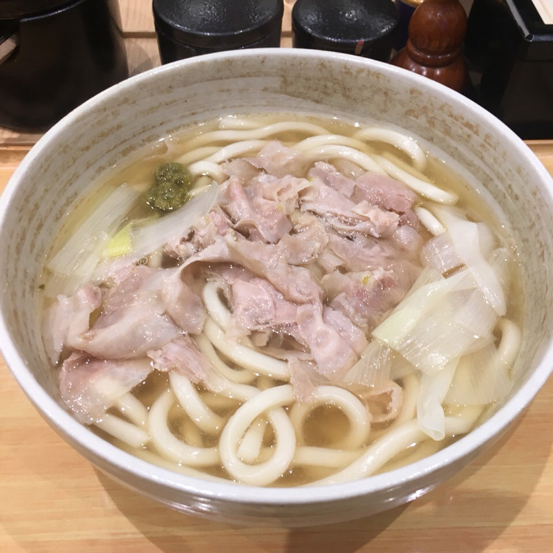 香味豚うどん(小諸そば 秋葉原店 （こもろそば）)