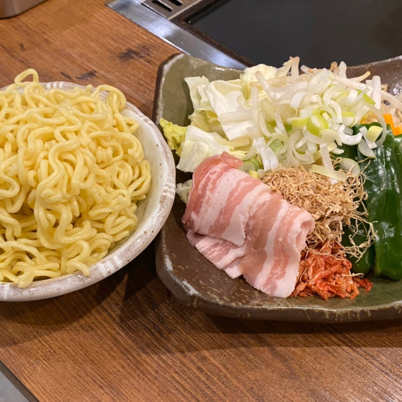 焼きそば(ソース)(浅草 もんじゃお好み焼き ぽんちゃん)