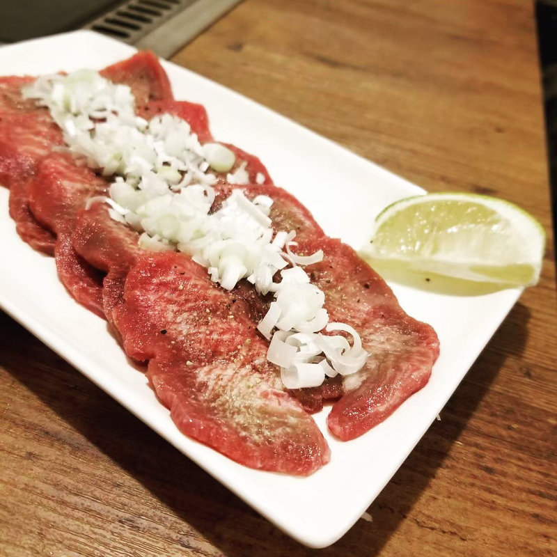 牛タン(浅草 もんじゃお好み焼き ぽんちゃん)