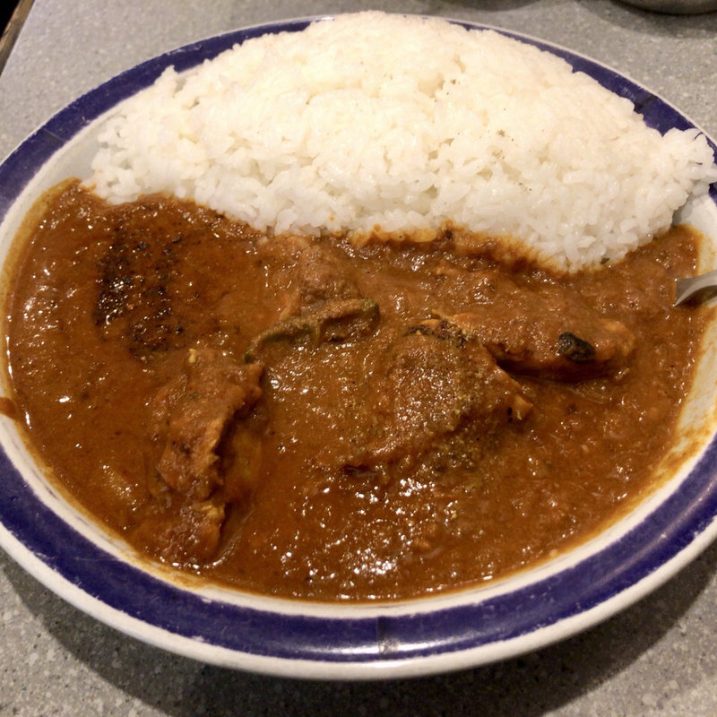 チキンカリー100辛(カリーライス専門店エチオピア 本店)