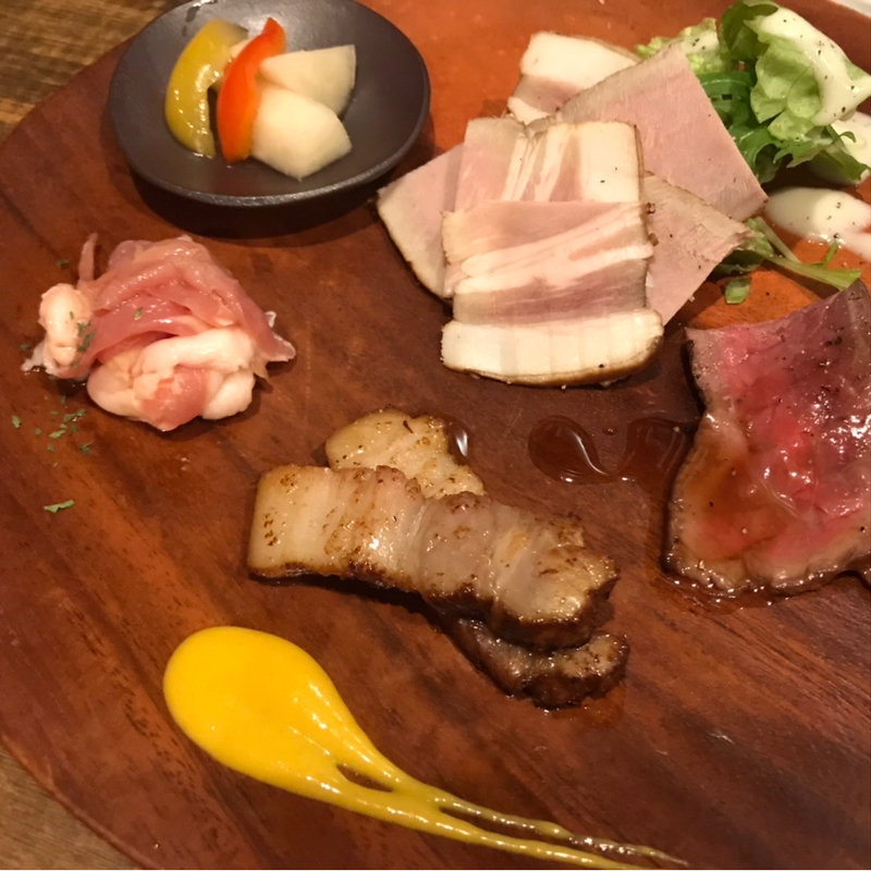 肉5種盛り(肉洋食オオタケ)