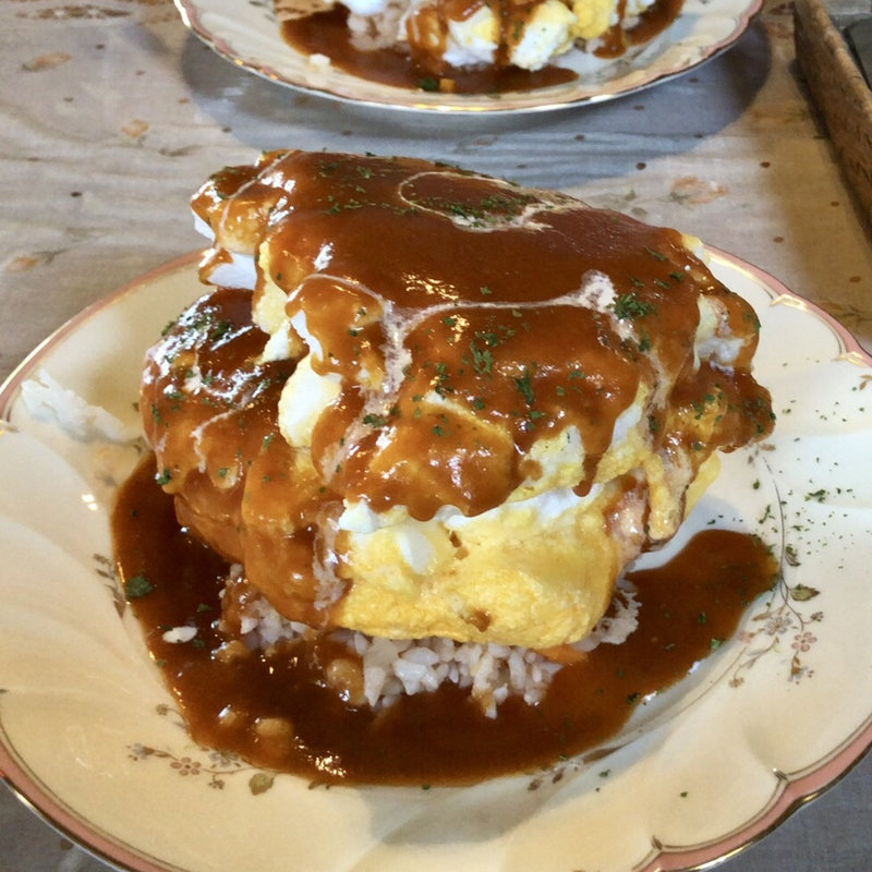 ふわあわオムライス(おうちカフェ麗々夢)