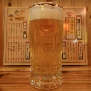 生ビール(琉球ハイボール酒場万次郎)