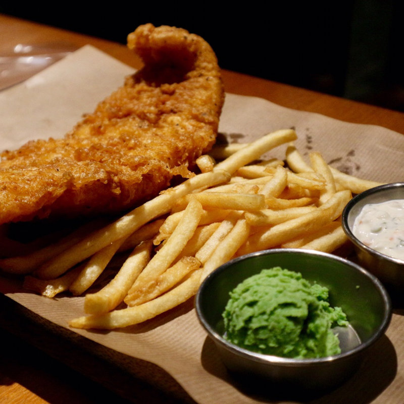 フィッシュアンドチップス(GOOSEISLAND BREW HOUSE)