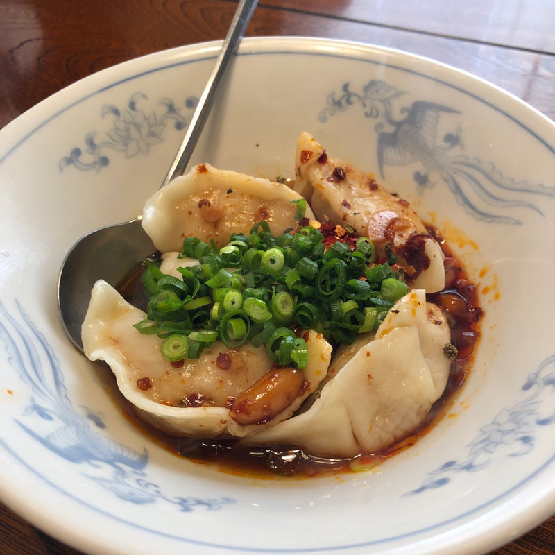 シャンタン餃子(ラーメン･餃子 ハナウタ)
