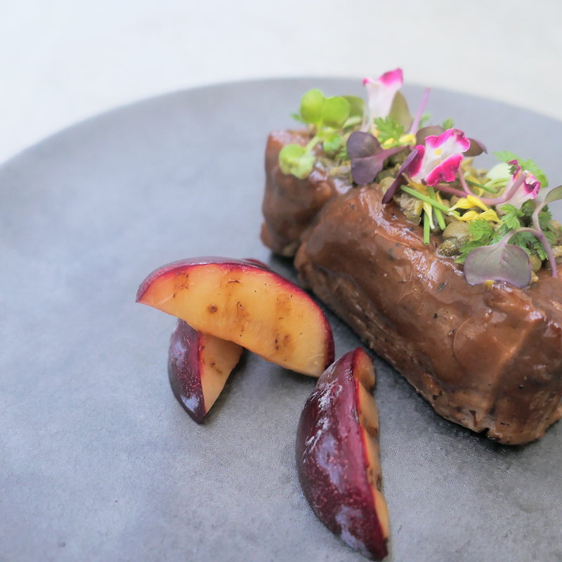 豚バラ肉のプレゼ　梅と山椒(HOFF)