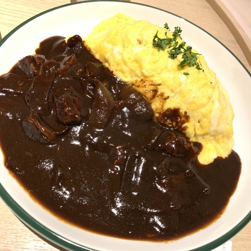 雑穀人参ごはんのオムライス(chano-ma 横浜)