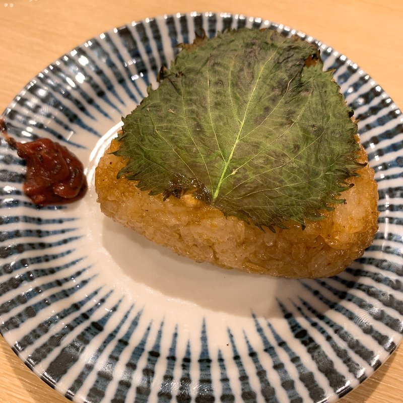 焼おにぎり(博多とりかわ焼 偶)