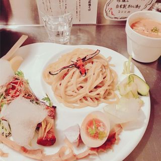 つけ麺 海老とトマトのスープ(麺や庄の gotsubo)
