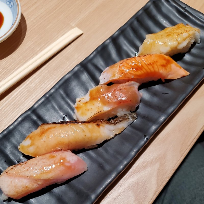 焦がし醤油五貫セット(四季 花まる 時計台店)