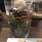 ケイジャンビーフの029サラダ(087cafe ~OHANA~)