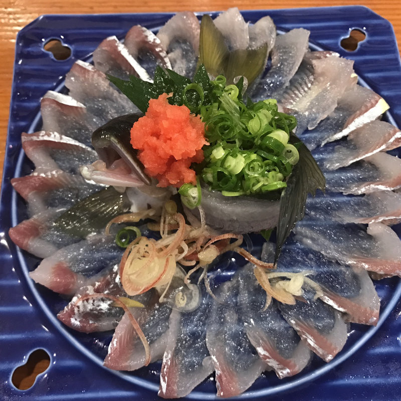 鮎のお刺身(やまなみ )