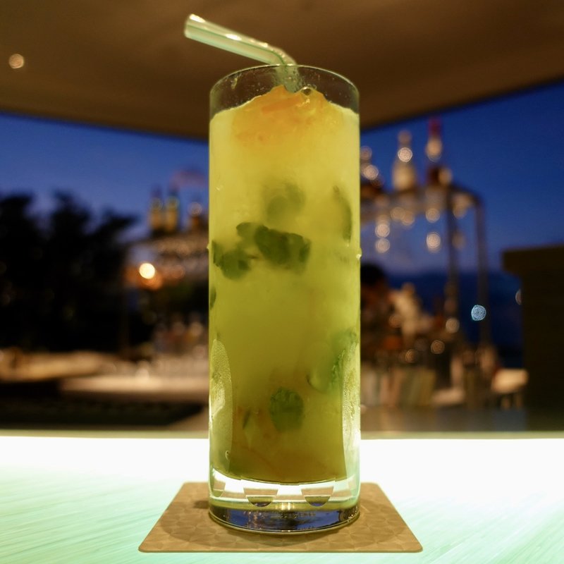 柚子モヒート(Sunset Bar & Terrace)