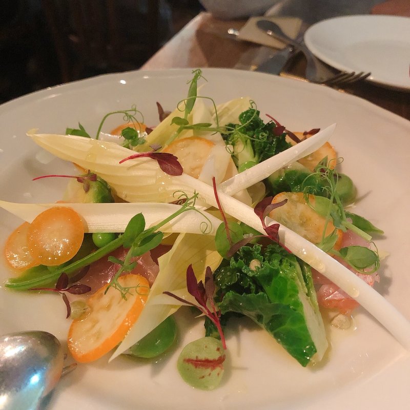 江戸前スズキのカルパッチョ(urura)