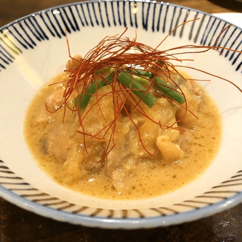 鷄のどて煮(酒場完熟檸檬)