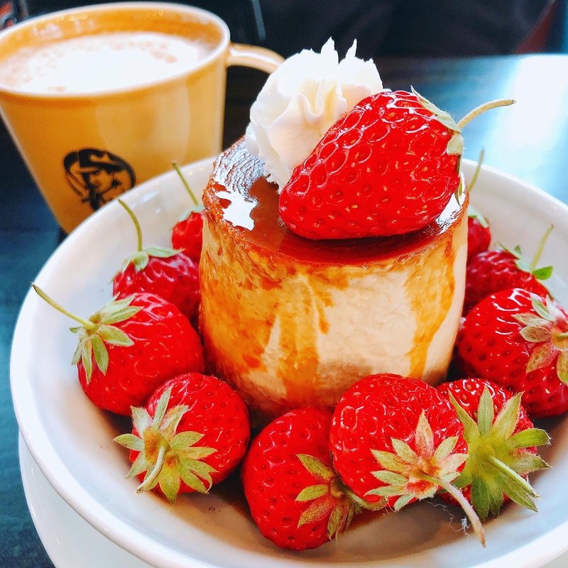 プリン苺(マーロウ 葉山店)