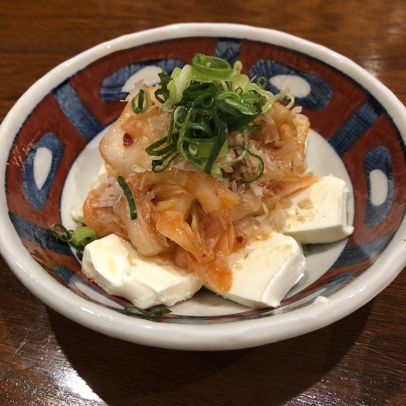 クリームチーズキムチやっこ(串膳 （くしぜん）阪神西宮店)