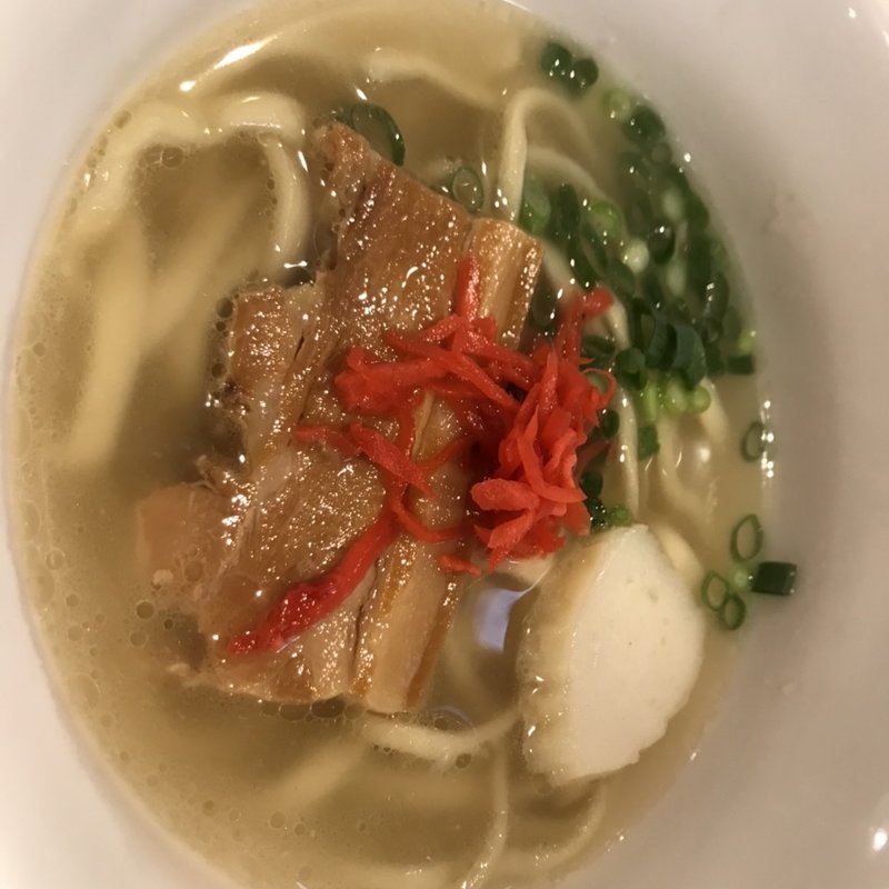 沖縄そばハーフ(てぃーだ )