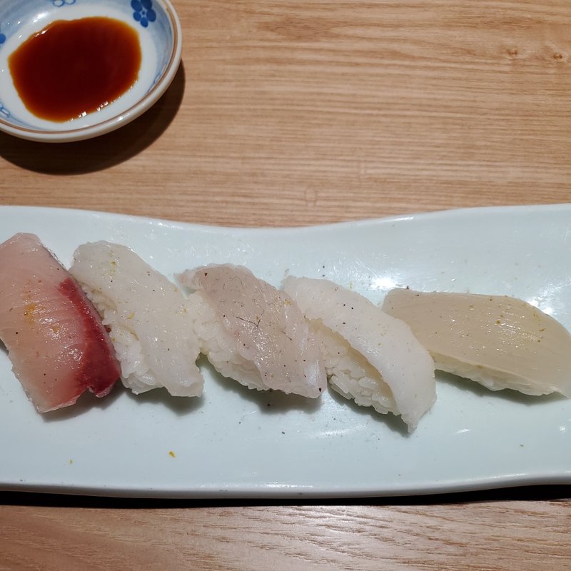 あっさり柚子塩握り(五貫)(四季 花まる 時計台店)