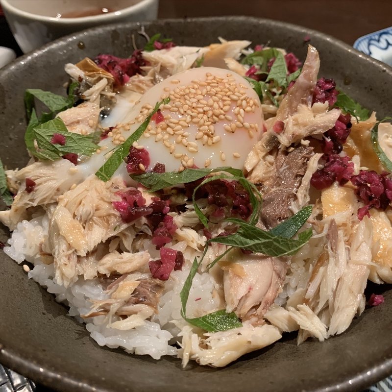 サバほぐし身丼(魚鷹)