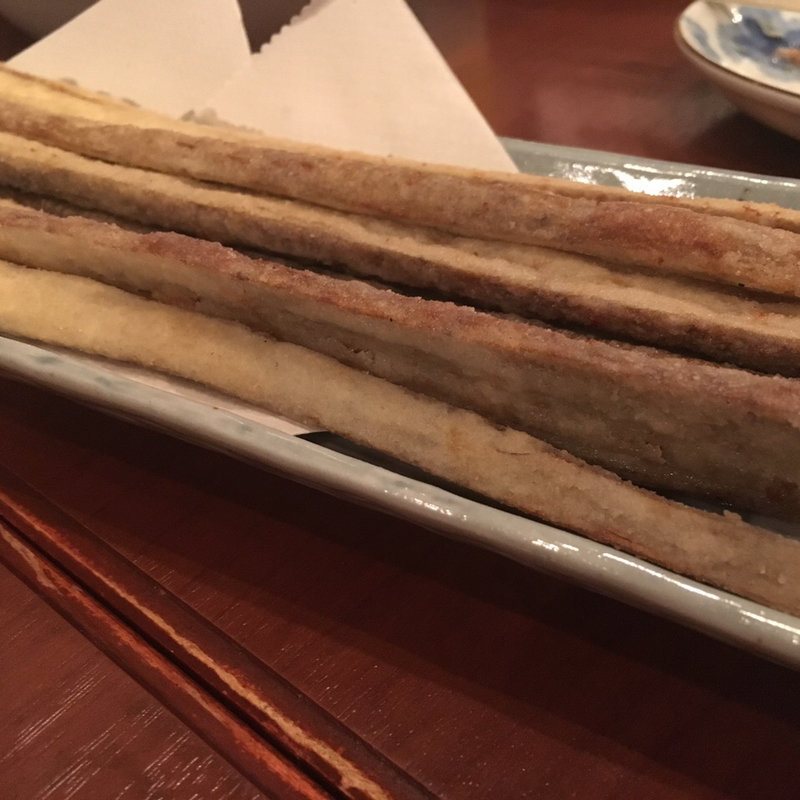 ごぼうの唐揚げ(おたまじゃ串 )