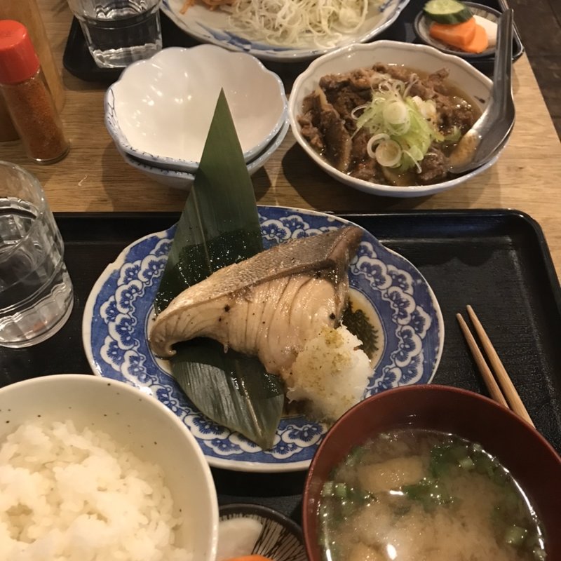 鯖塩定食(山角)