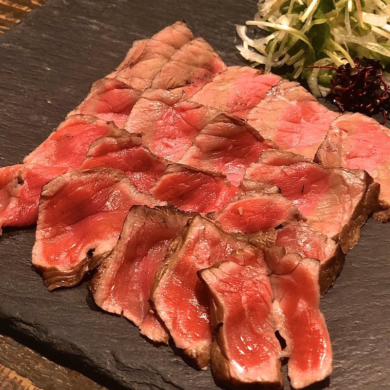 わら焼き牛たたき(炉端の佐藤)