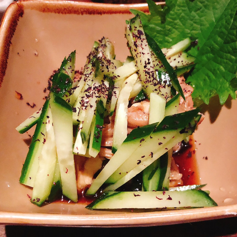 鶏皮ポン酢(鶏匠 （とりしょう）)