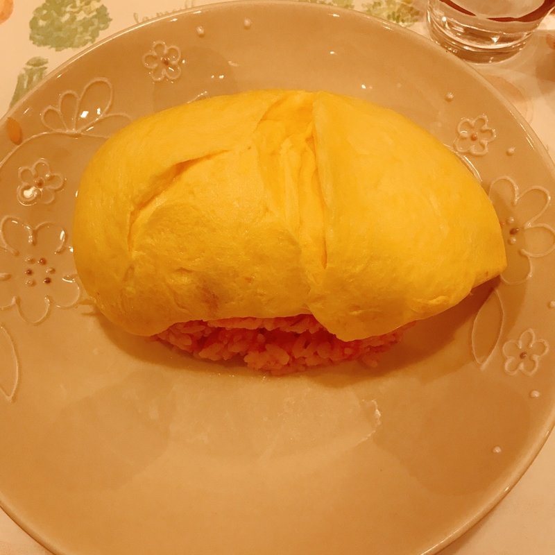 明太子オムライス(五穀)